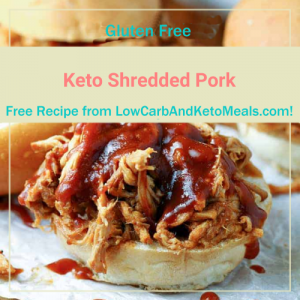 Keto Shredded Pork ~ A Free Recipe ~ Brought to you by LowCarbAndKetoMeals.com!