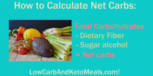 How to Calculate Net Carbs! Brought to you by LowCarbAndKetoMeals.com!