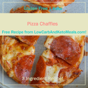 Pizza Chaffles is a Free Recipe from LowCarbKetoMeals.com!